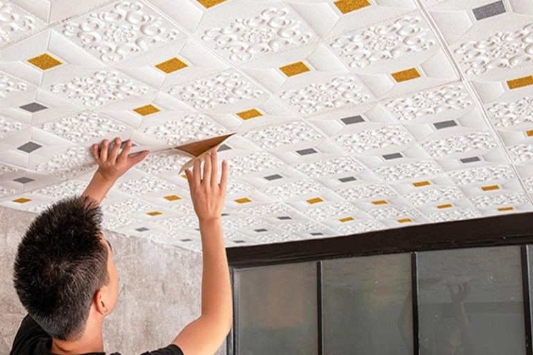Custom styrofoam ceiling tiles elevate your space (6)