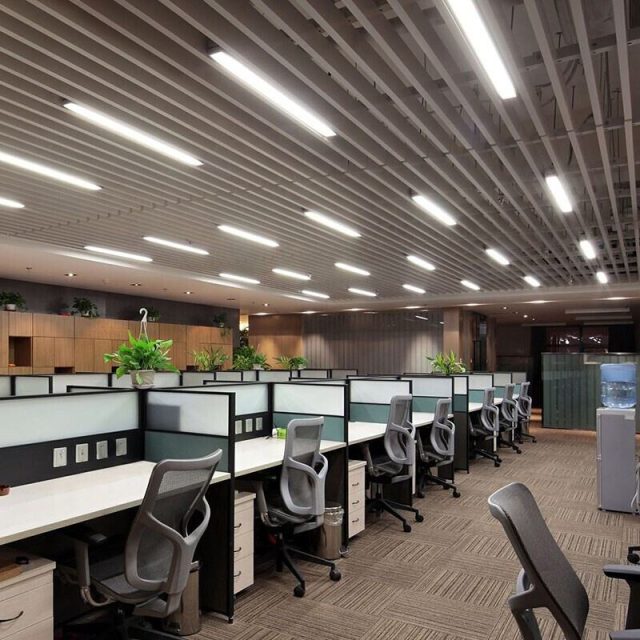 Custom wood ceiling tiles elevate your space with style (2)