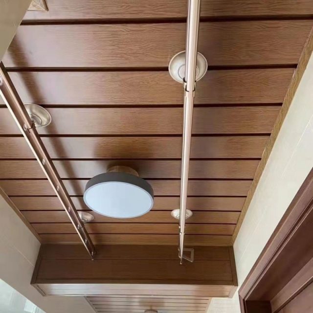 Custom wood ceiling tiles tailored elegance for any space (5)