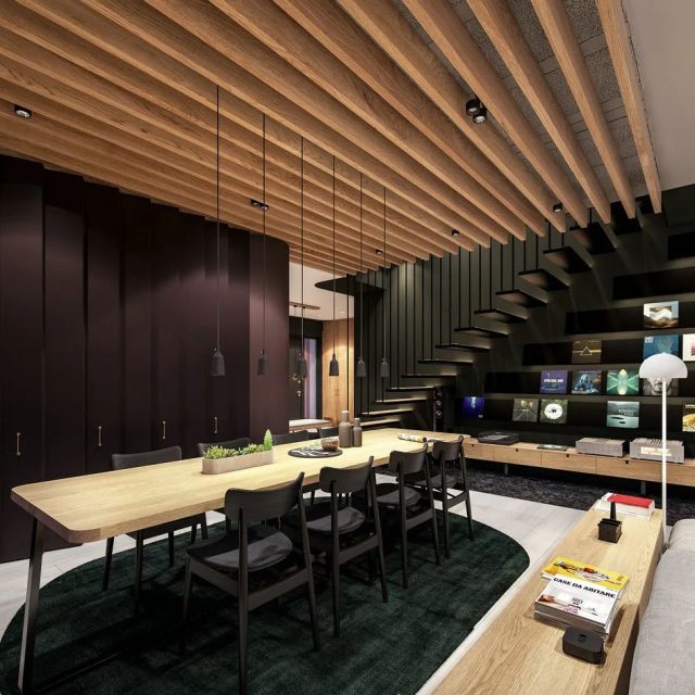 Elevate your interior with custom plastic ceiling tiles (6)