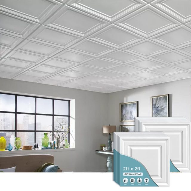 Personalize your space custom plastic ceiling tiles (1)
